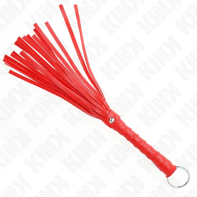 Kink – Mini Fouet Simple Rouge 28 cm