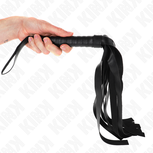 KINK - Fouet à queue large black 48.5 CM