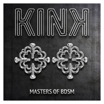 KINK - CLIPS METÁLICOS CON FLORES DE METAL