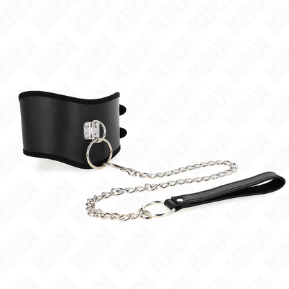 KINK - COLLAR DE 65 CM CON PULSERA AJUSTABLE ANCHA 40-55 CM X 10 CM