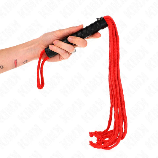 Kink – Fouet Corde Rojo 56 cm