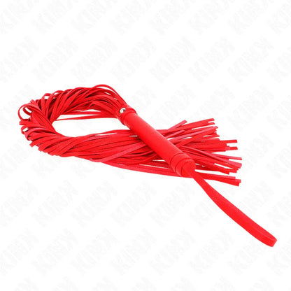 Kink – Fouet Pvc Souple Rouge 70 cm