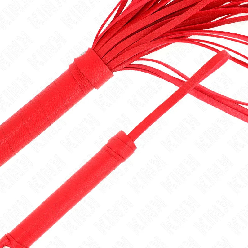 Kink – Fouet Pvc Souple Rouge 70 cm