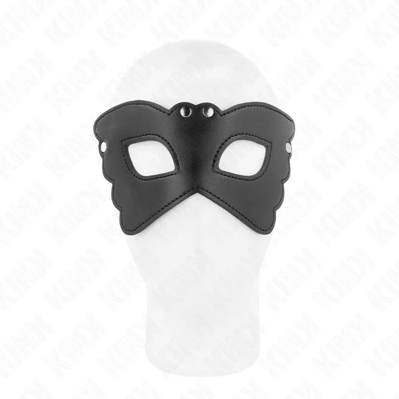 Kink – Masque en Cuirette Forme Papillon 20 X 9 cm