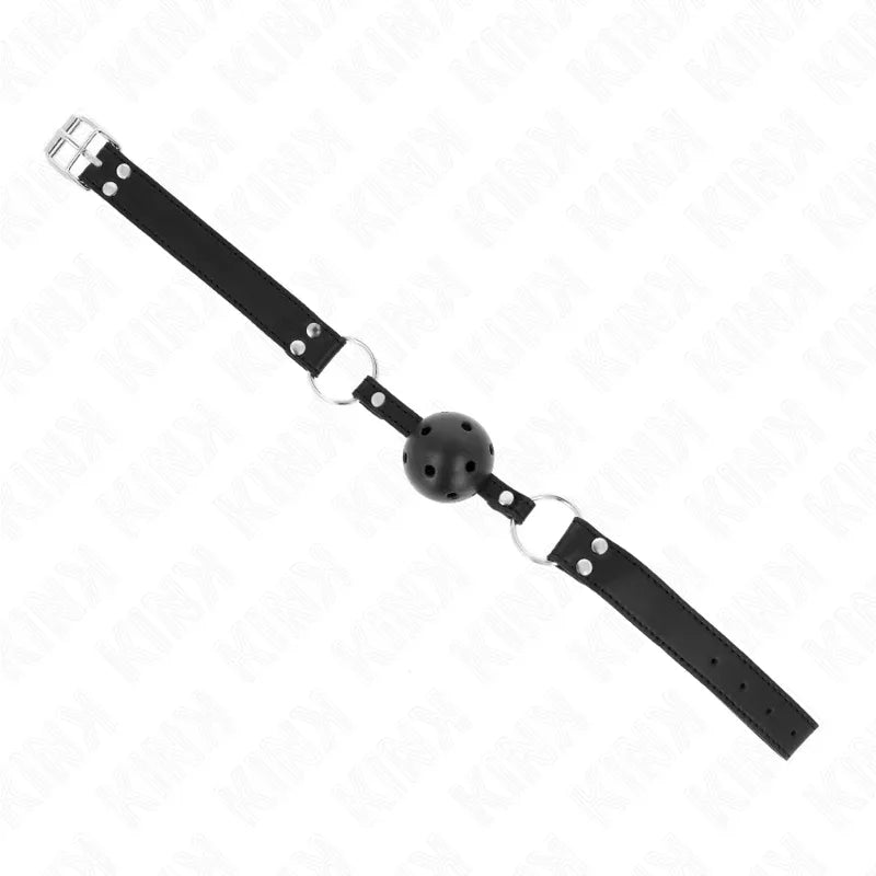 Kink – Bâton Respirant 4 cm avec Double Rivet Modèle 1 Noir 62,5 X 2,5 cm Réglable 42 58 cm