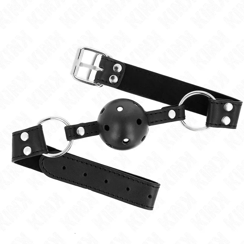 Kink – Bâton Respirant 4 cm avec Double Rivet Modèle 1 Noir 62,5 X 2,5 cm Réglable 42 58 cm