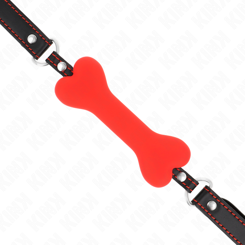KINK - BOLSA DE HUESO ROJO DE 12 CM 63 x 2 CM