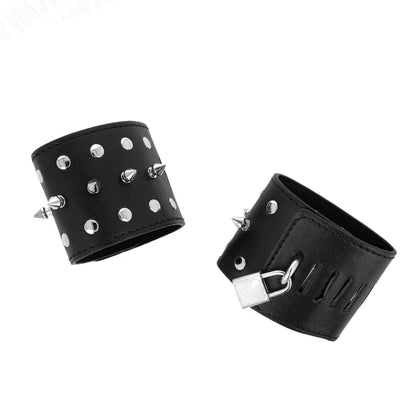 Kink – Appareils Poignets Punk avec Pointes 25 X 6 cm