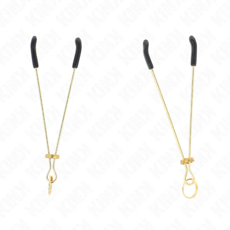 Kink – Pinces à Matelons Fines Or 7 cm