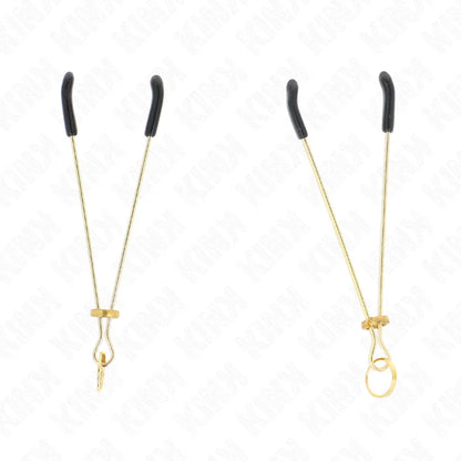 Kink – Pinces à Matelons Fines Or 7 cm