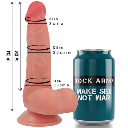 Renard en silicone liquide 19 cm -o- 3,2 cm – Rockarmy