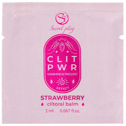 SECRETPLAY - SINGLE-DOSE STRAWBERRY LUBRICANT 2 ML