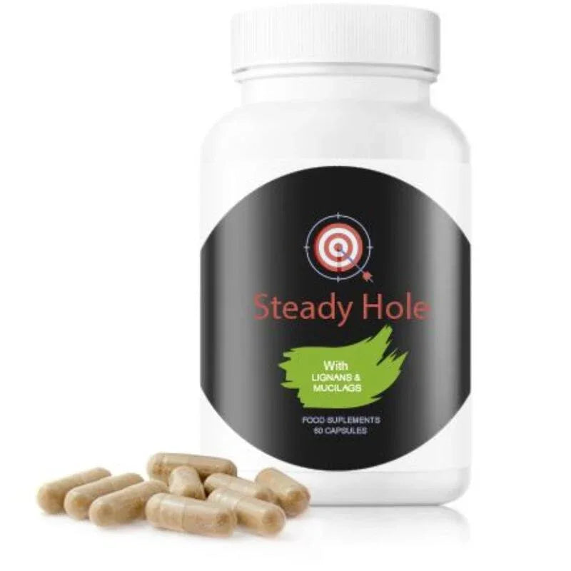 500 Cosmetics – Capsules U Steady Hole pour la Sante du Transit Intestinal – 60 Capsules