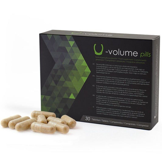 500 COSMETICS - U-VOLUME INCREASE THE QUALITE AND THE QUANTITE OF SPERME - 30 CAPSULES