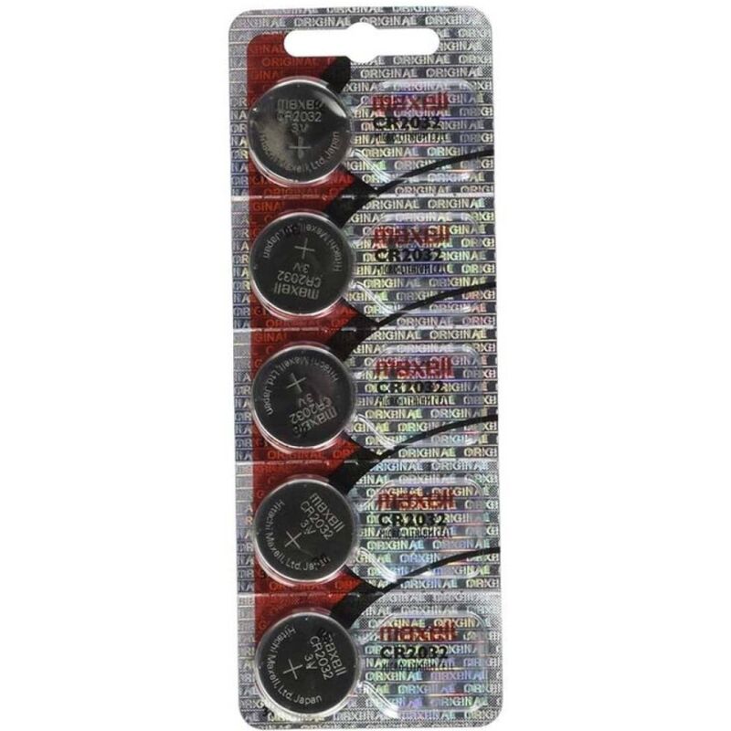 Pile au lithium CR2032 3v - 5 unités – Maxell