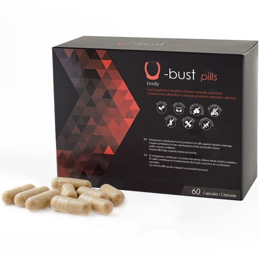 500 COSMETICS - U-BUST BREAST AUGMENTATION CAPSULES - 60 CAPSULES