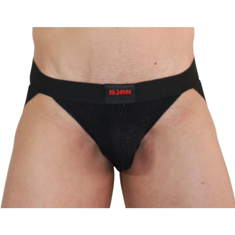 BURN - 003 Jock XL negro brillante