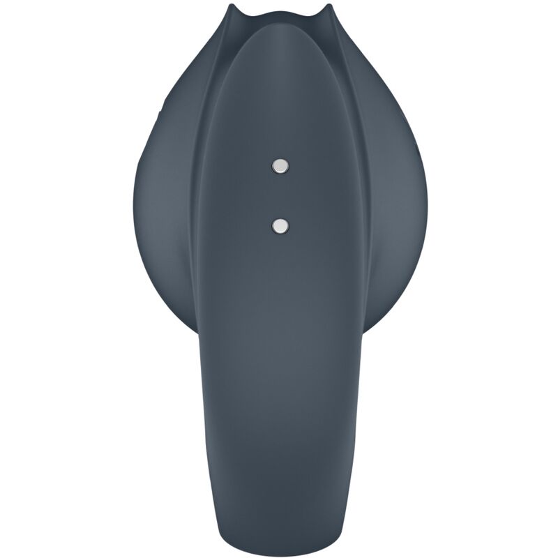 SATISFYER - PERFECT PAIR 2 MULTIVIBRATEUR 2 IN 1 ANNEAU PÉNIS ET STIMULATEUR DE DOIGTS GRAY