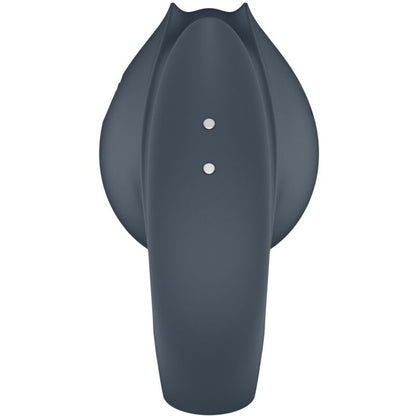 SATISFYER - PERFECT PAIR 2 MULTIVIBRATEUR 2 IN 1 ANNEAU PÉNIS ET STIMULATEUR DE DOIGTS GRAY