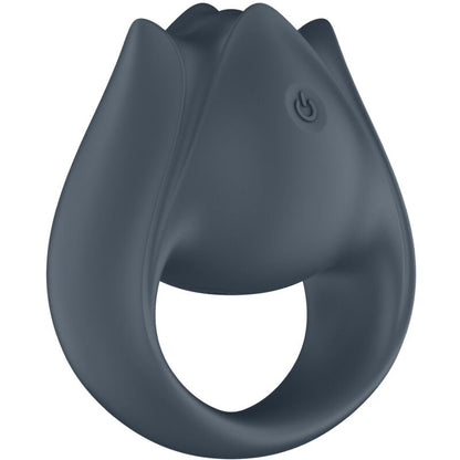 SATISFYER - PERFECT PAIR 2 MULTIVIBRATEUR 2 IN 1 ANNEAU PÉNIS ET STIMULATEUR DE DOIGTS GRAY