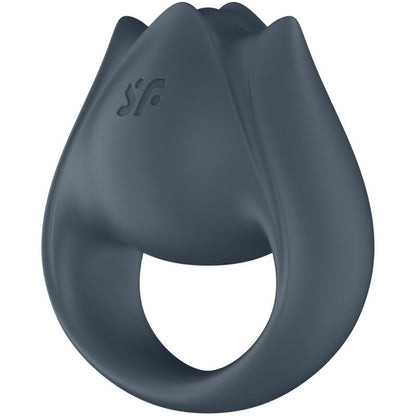 SATISFYER - PERFECT PAIR 2 MULTIVIBRATEUR 2 IN 1 ANNEAU PÉNIS ET STIMULATEUR DE DOIGTS GRAY