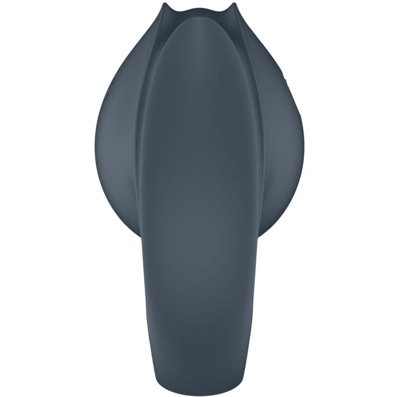 SATISFYER - PERFECT PAIR 2 MULTIVIBRATEUR 2 IN 1 ANNEAU PÉNIS ET STIMULATEUR DE DOIGTS GRAY