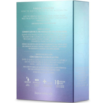 BIJOUX - MIEUX QUE VOTRE EX VIBRATEUR BULLET 10 VIBRATIONS GRAY