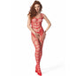 PASIÓN - BS 102 BODYSTOCKING ROJO TALLA ÚNICA