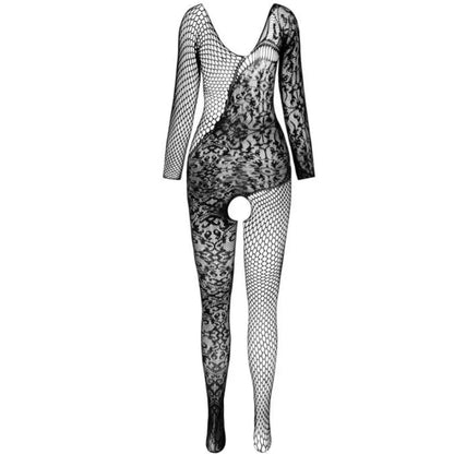 Passion – Bs 107 Bodystocking Noir taille Unique