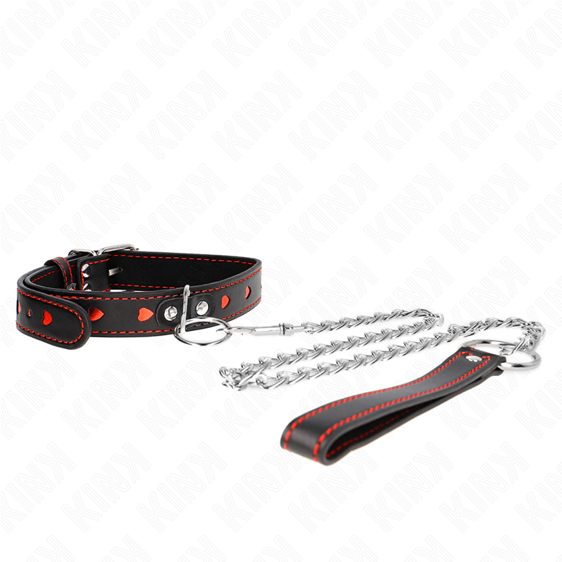 KINK - COLLIER AVEC BRACELET 65 CM DETAILS COEUR 52.5 X 2.5 CM
