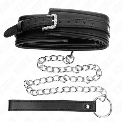 KINK - COLLAR CON PULSERA CON HEBILLA BRILLANTE 65 CM 48,5 CM X 5,3 CM