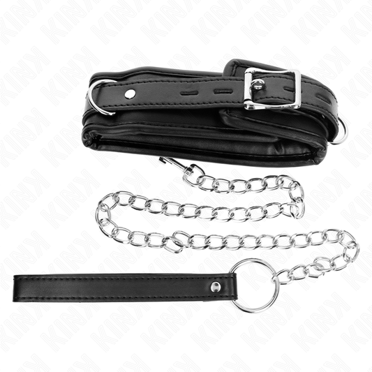 KINK - COLLAR GRUESO CON CINTURÓN 65 CM MODELO 1 AJUSTABLE 36,5-50 CM
