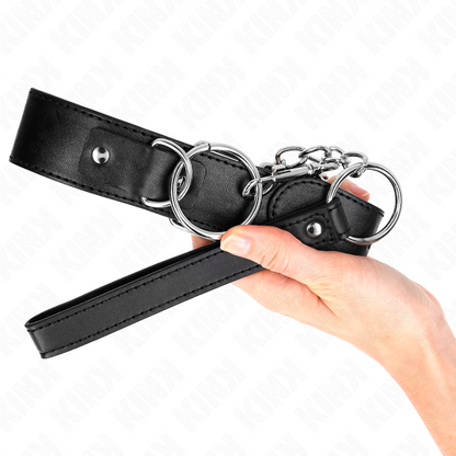 KINK - BASIC MODEL COLLAR WITH MODEL 4 LEASH ADJUSTABLE 36-43 CM