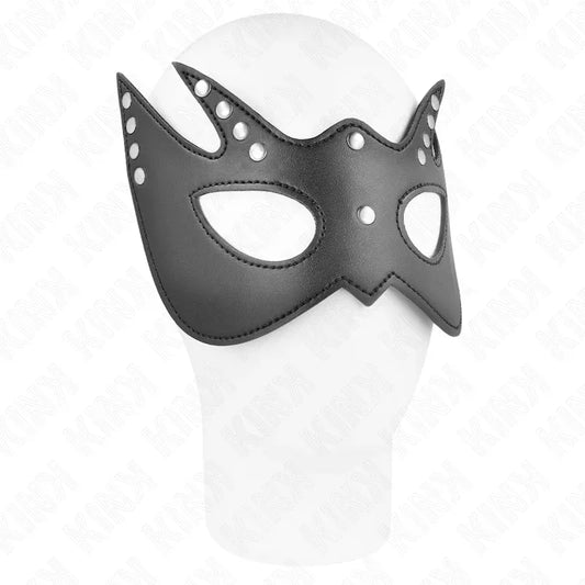 Kink – Masque de Chauve Souris avec Rivets 23 X 15 cm
