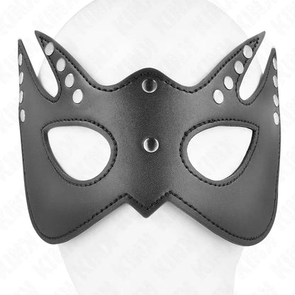 Kink – Masque de Chauve Souris avec Rivets 23 X 15 cm