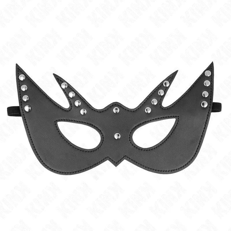 Kink – Masque de Chauve Souris avec Rivets 23 X 15 cm