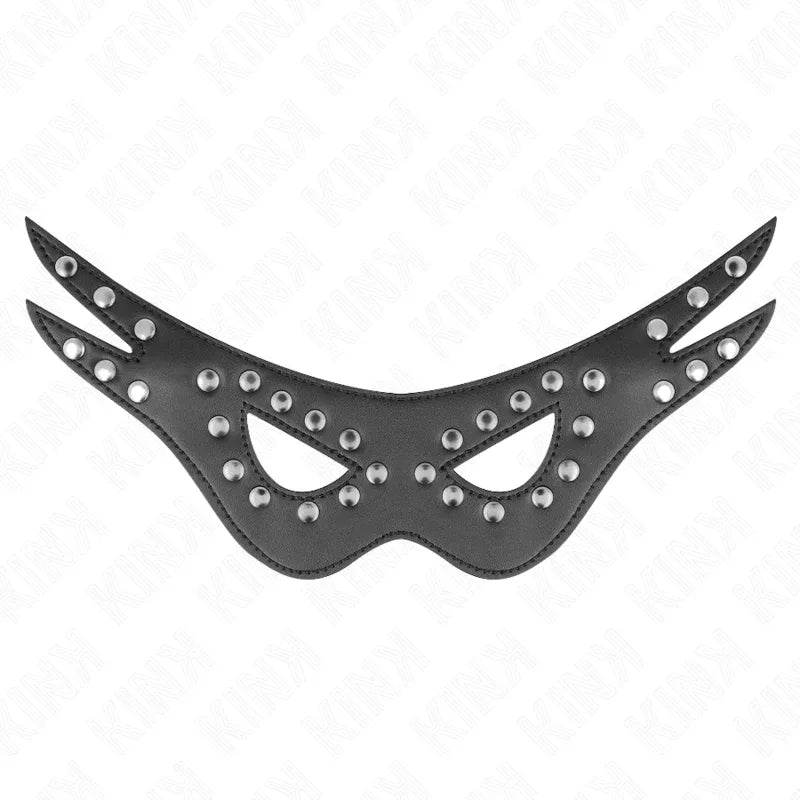 Kink – Masque Sexy en Cuirette Modèle 1 27 X 13 cm
