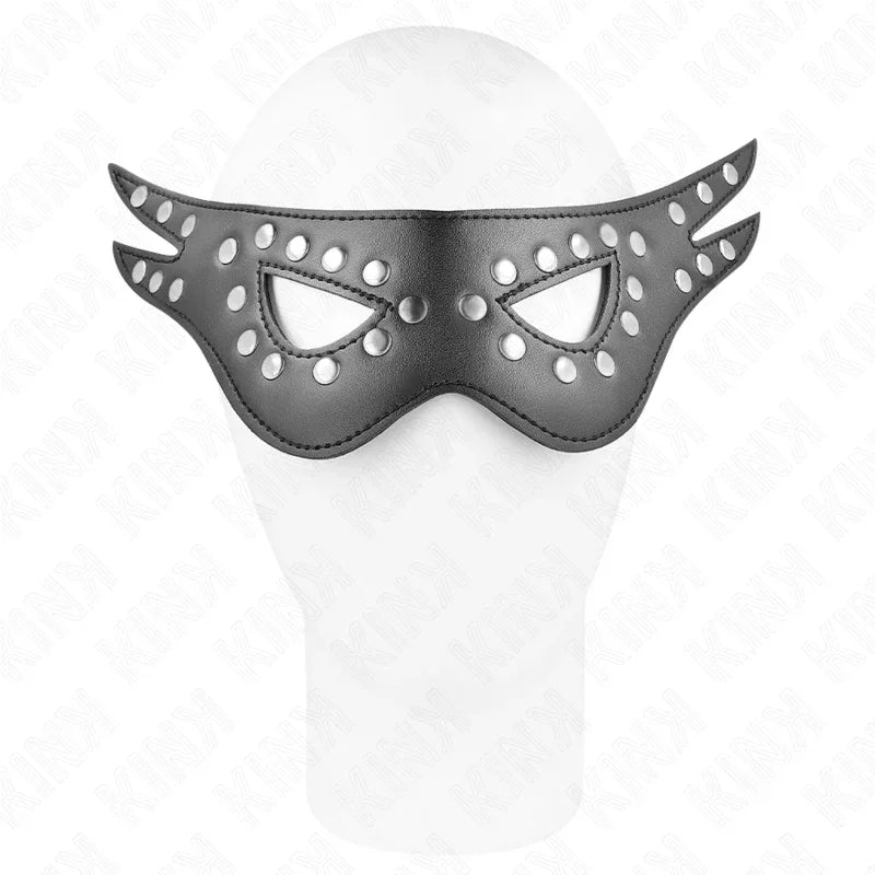 Kink – Masque Sexy en Cuirette Modèle 1 27 X 13 cm