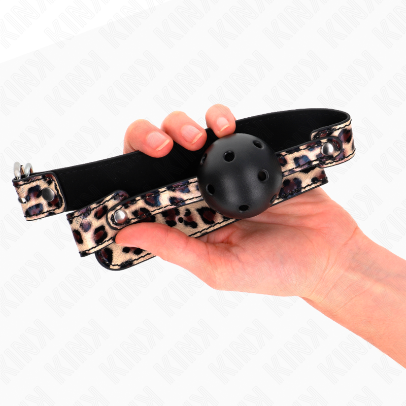 KINK - BREATHABLE LEOPARD BALL 4.5 CM BAG 65 x 2.5 CM