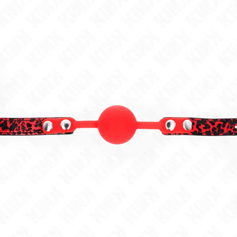 Kink – Boule en Silicone 4 cm Gag Modèle 2 60 X 2 cm