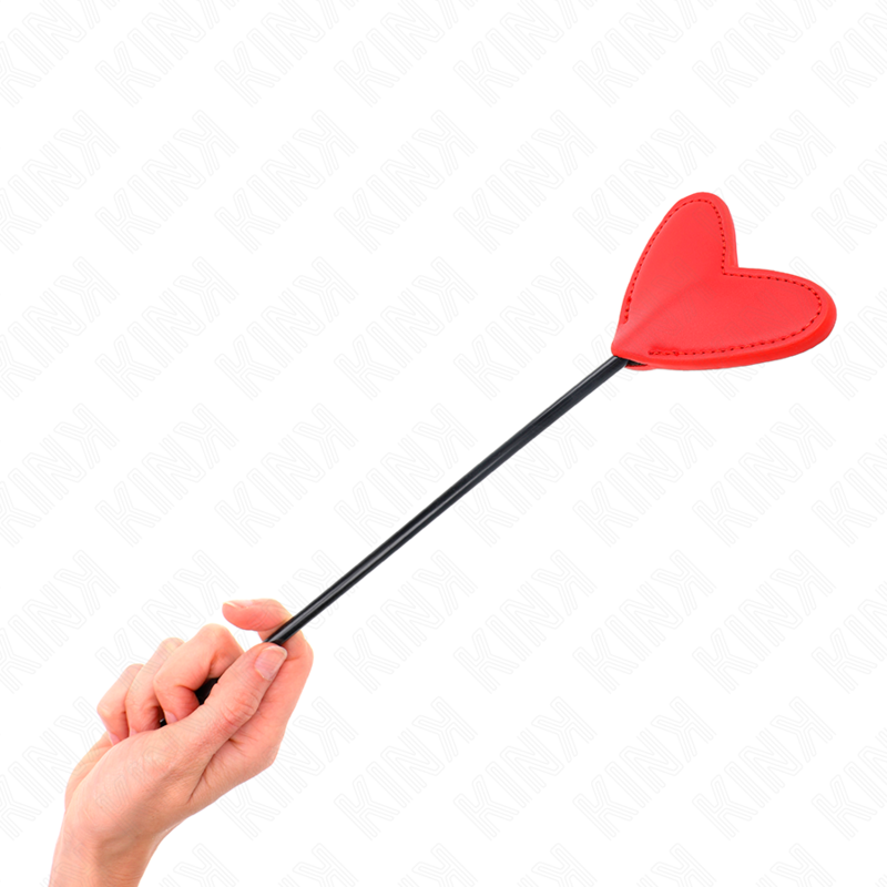 KINK - PALETA DE CORAZÓN ROJO 33 X 10 CM