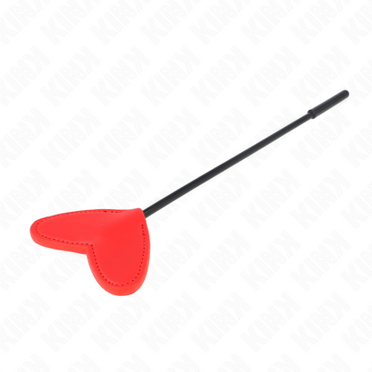 KINK - PALETA DE CORAZÓN ROJO 33 X 10 CM