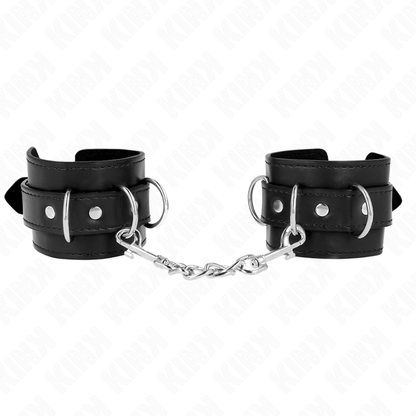 KINK - 3 ADJUSTABLE APPAREILS-POIGNETS NOIR 17.5-25 CM X 6 CM