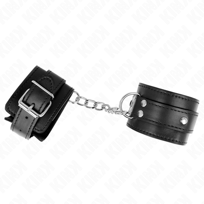 KINK - 3 ADJUSTABLE APPAREILS-POIGNETS NOIR 17.5-25 CM X 6 CM