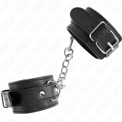 Kink – Appui Poignets Fins Noir Réglable 21 33 cm