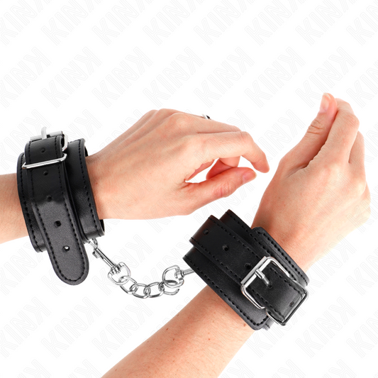 KINK - REPOSAMUÑECAS AJUSTABLE NEGRO SLIM 21-33 CM