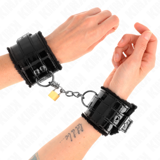 KINK - SUJECIONES DE MUÑECA LIGERAS CON CIERRE DE COBRE AJUSTABLE 17-29 CM X 5,5 CM