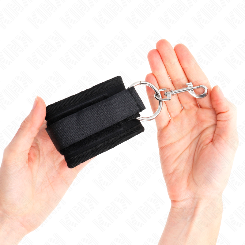 KINK - REPOSAMUÑECAS AJUSTABLE NEGRO 18-35 CM X 6 CM