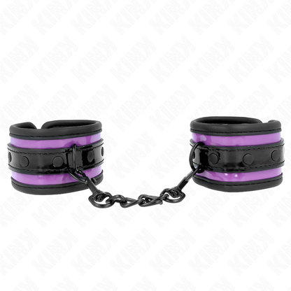 KINK - APPUI-POIGNETS IN NÉOPRÈNE VIOLET CLAIR ADJUSTABLE 21-28 CM X 5 CM