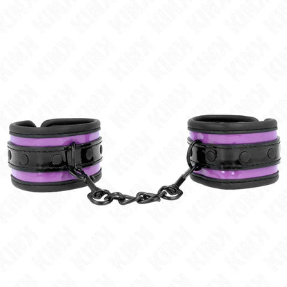 Kink – Appui Poignets en Néoprène Violet Clair Ajustable 21 28 cm X 5 cm